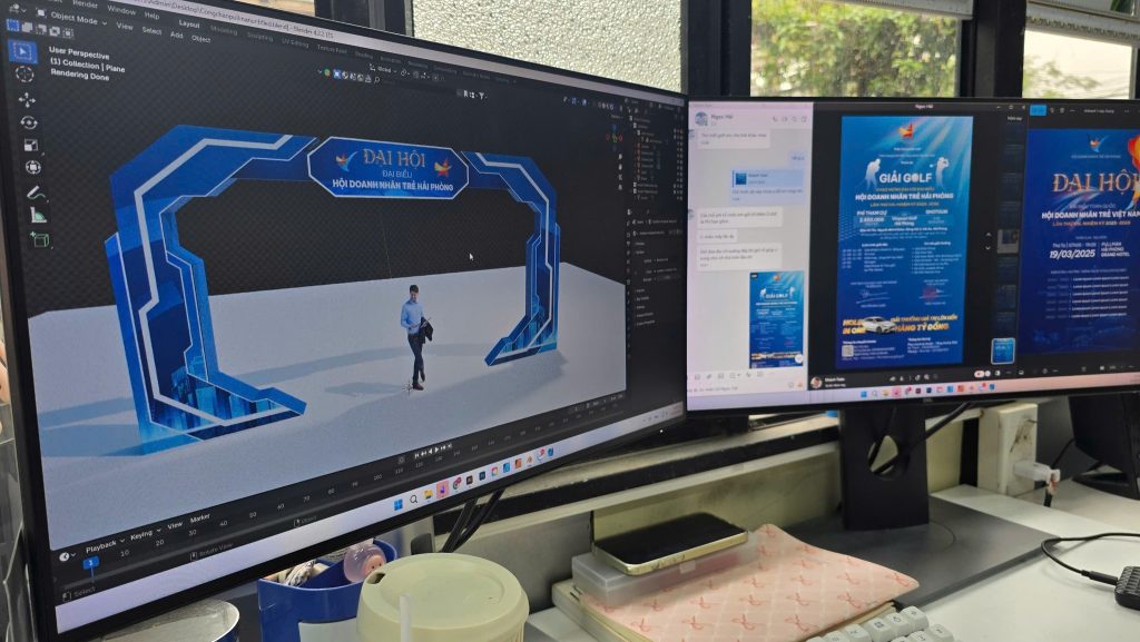 Thi công cổng chào Alumex sự kiện – Điểm nhấn nhận diện chuyên nghiệp