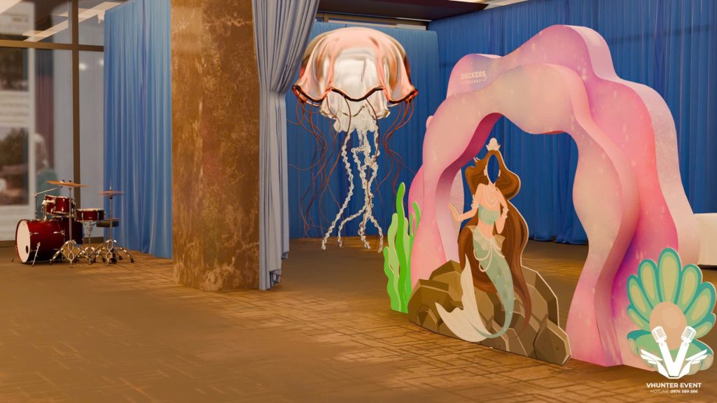 Decor không gian thiên nhiên – Biến sảnh tiệc thành khu rừng thu nhỏ