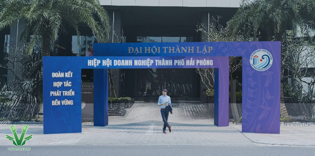 Cổng chào sự kiện – Điểm khởi đầu ấn tượng, ghi dấu mạnh mẽ