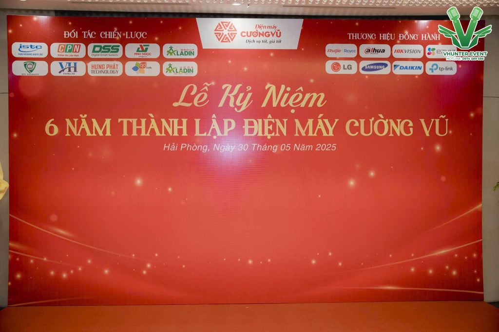 Báo giá thi công in ấn backdrop mới nhất