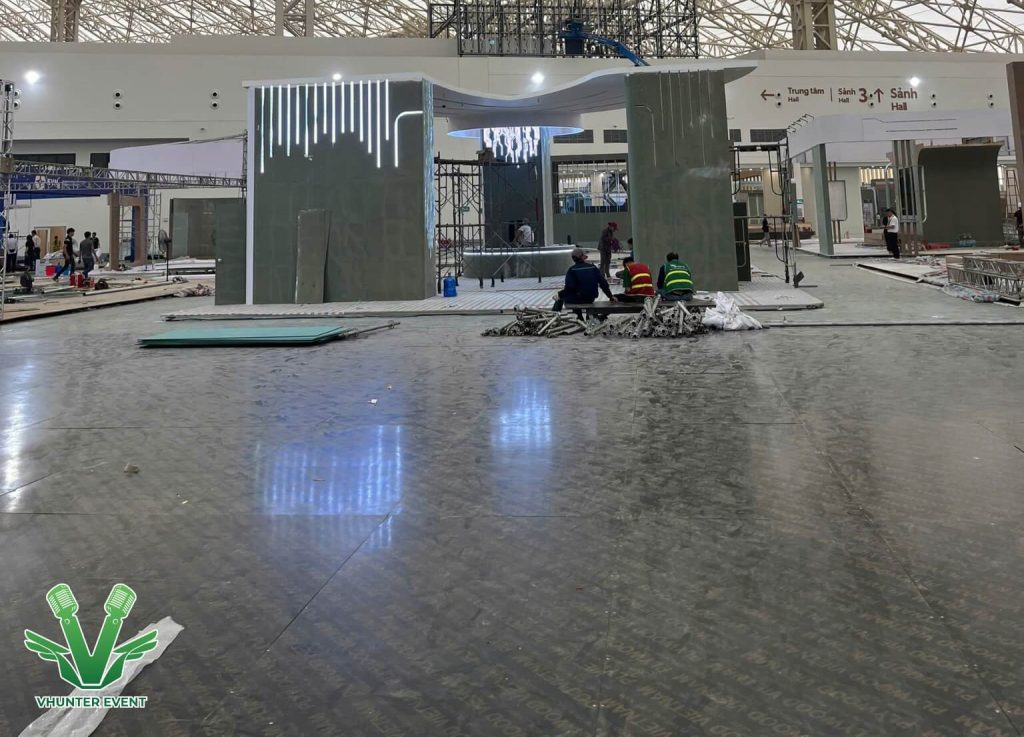 Đơn vị thi công setup gian hàng triển lãm chuyên nghiệp tại Hải Phòng