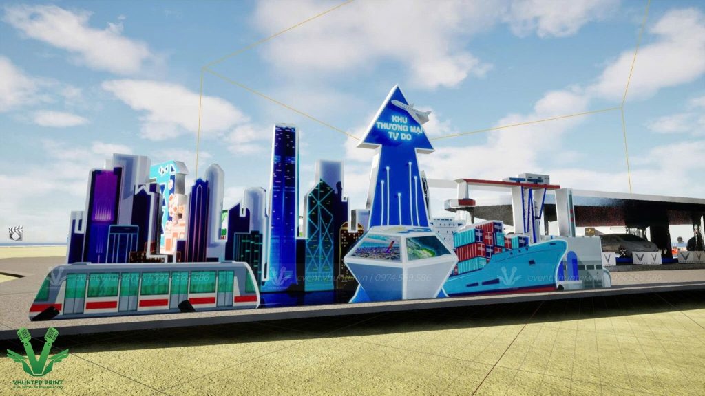 Vai trò của thiết kế 3D trong thi công gian hàng