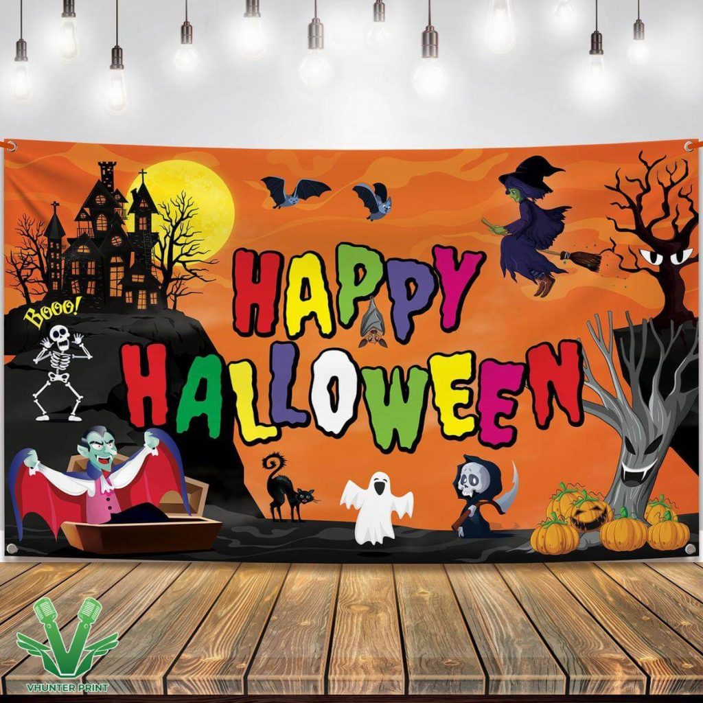 Trang trí Halloween với ánh sáng