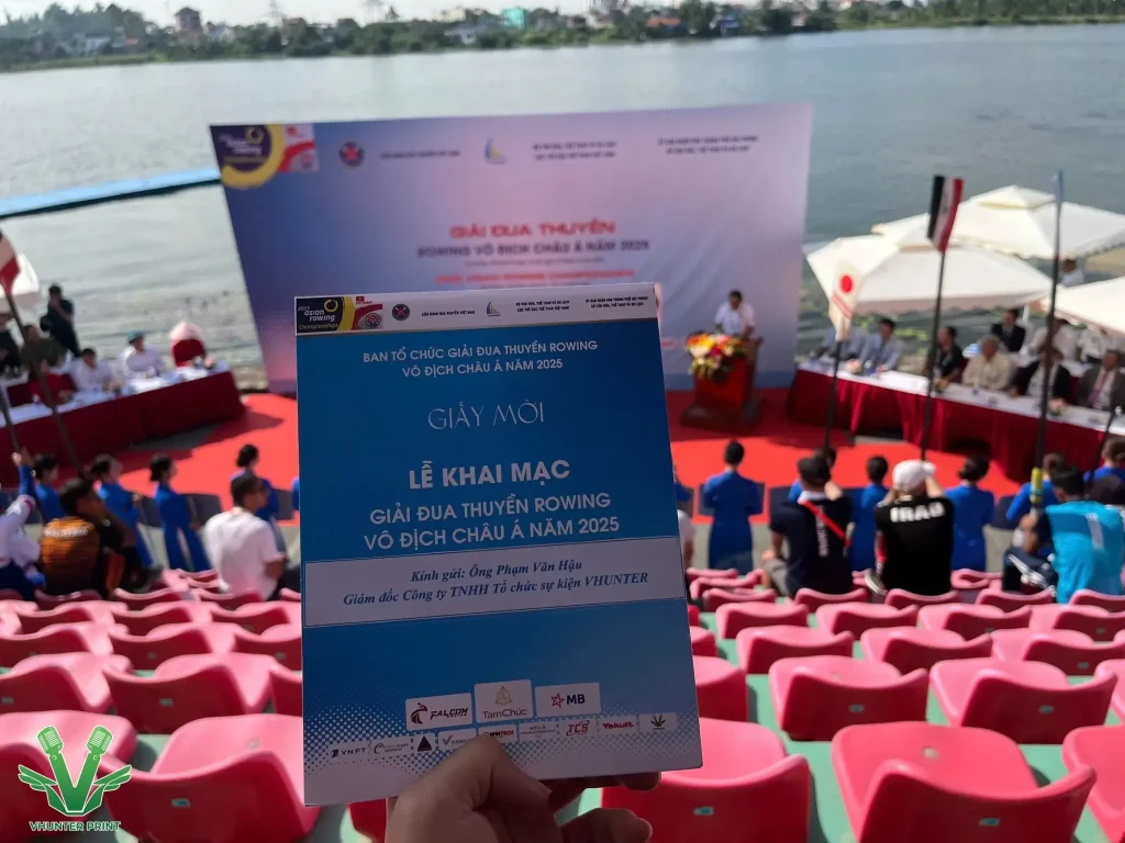 IN ẤN SỰ KIỆN KHAI MẠC GIẢI ĐUA THUYỀN ROWING VÔ ĐỊCH CHÂU Á 2025