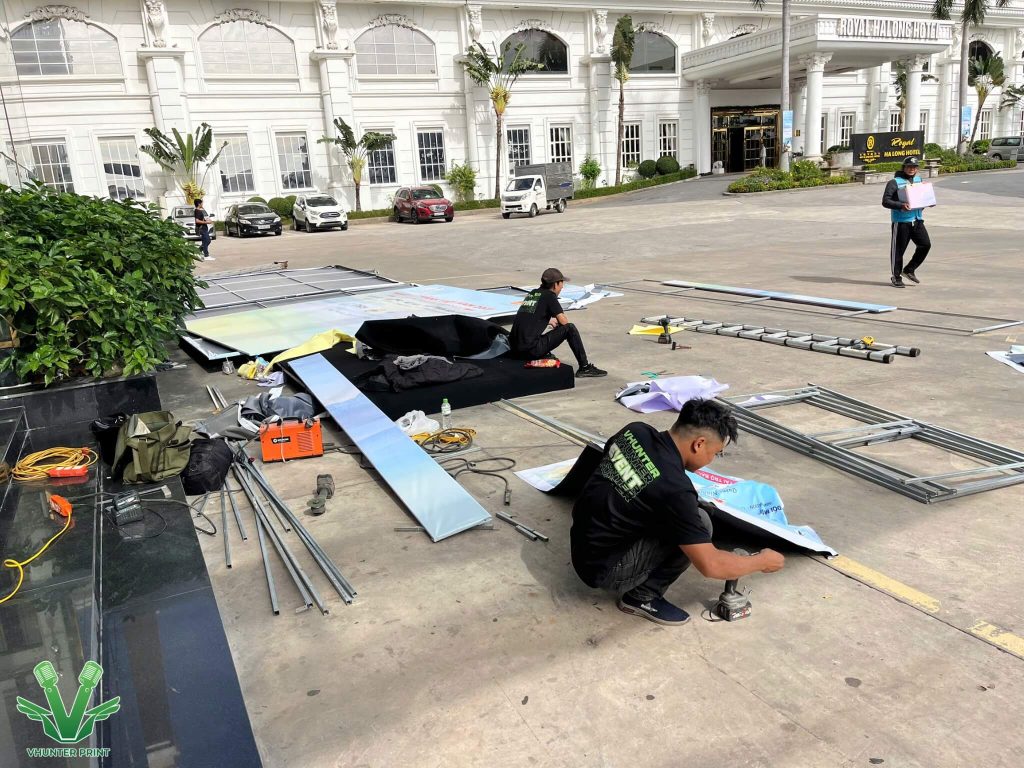 VHunter Print – Đơn vị thi công biển quảng cáo