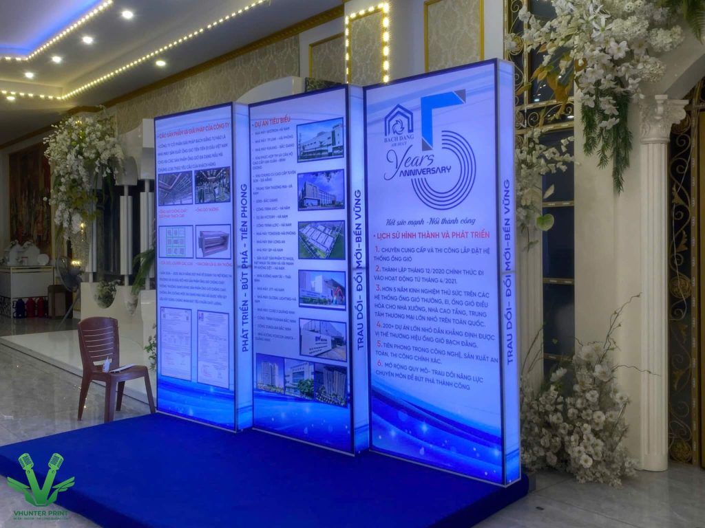 Dịch vụ thiết kế & in brochure doanh nghiệp tại VHunter