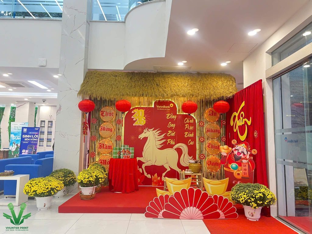 Sản phẩm decor trang trí Tết phổ biến